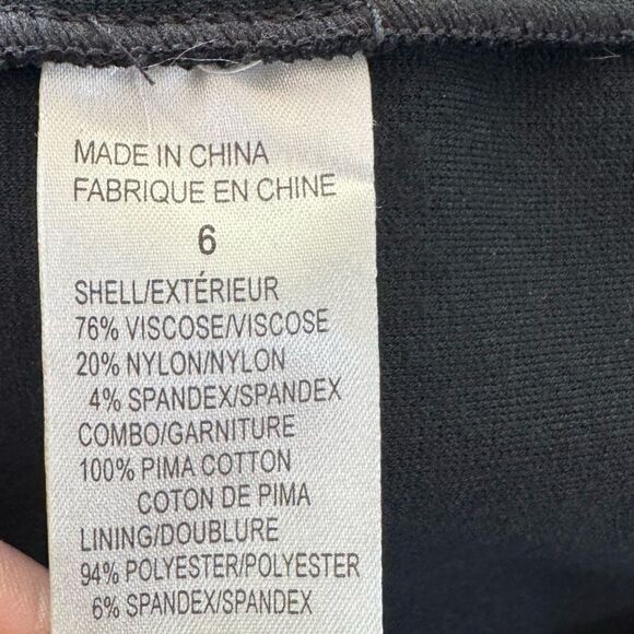 Theory Wakely Sleeveless Pockets A-Line Belted Knit Dress Size 6 - Picture 3 of 6